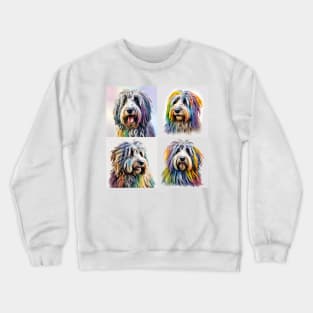 Bergamasco Sheepdog Quartet Crewneck Sweatshirt